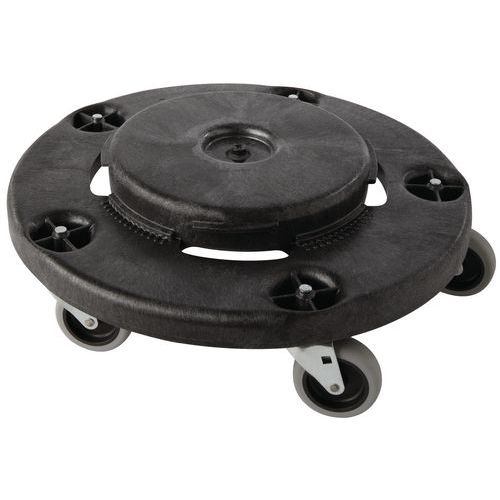 Dolly voor ronde containers 75 l en 208 l zwart - Rubbermaid Dolly voor ronde containers 75 l en 208 l zwart - Rubbermaid