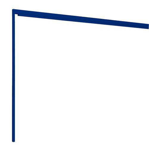 Sluitpaneel - Voor schuifdeur met gaaspaneel - Hoogte 2.51 m Sluitpaneel - Voor schuifdeur met gaaspaneel - Hoogte 2.51 m