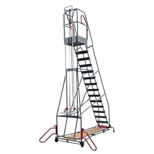 Goederenlift voor stellingplatform 7 treden - Fimm Goederenlift voor stellingplatform 7 treden - Fimm