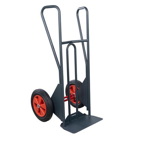 Steekwagen vaste klep en geassisteerd kantelen 350kg - FIMM Steekwagen vaste klep en geassisteerd kantelen 350kg - FIMM
