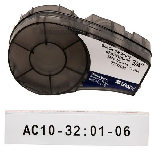 Materiaal met bedrukbare haken BradyGrip voor M210 en M211 - Brady Materiaal met bedrukbare haken BradyGrip voor M210 en M211 - Brady