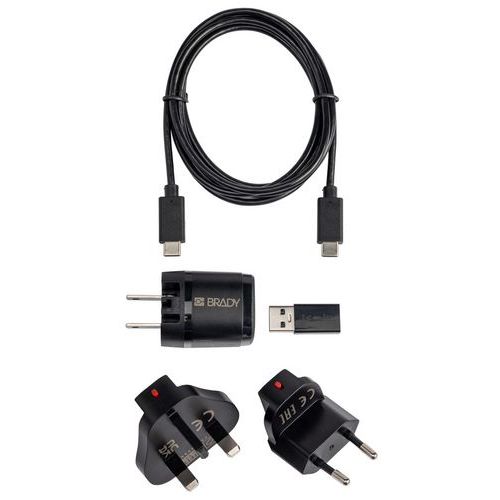 Netstroomadapter muurmodel voor etiketteermachine M211 - Versie EMEA - Brady Netstroomadapter muurmodel voor etiketteermachine M211 - Versie EMEA - Brady
