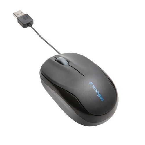 Muis Kensington Pro Fit met intrekbaar snoer Muis Kensington Pro Fit met intrekbaar snoer