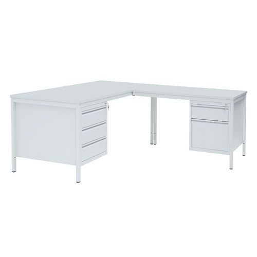 L-vormig bureau Base-Line L-vormig bureau Base-Line