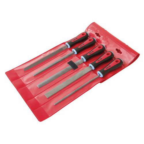 Trousse 5 limes bimatière Trousse 5 limes bimatière