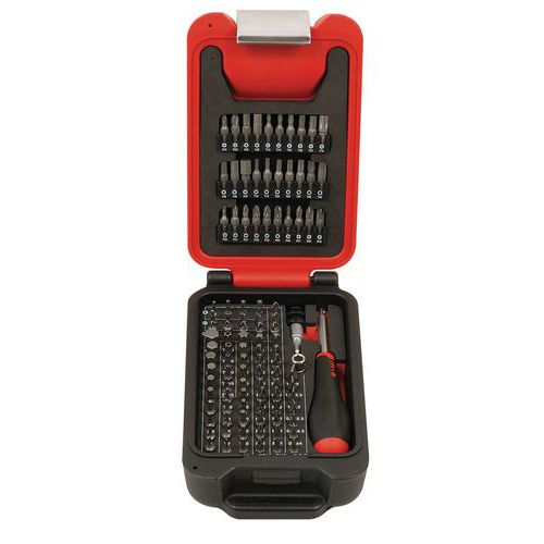 Schroefbitset, doos 105-delig Schroefbitset, doos 105-delig
