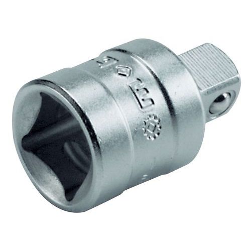 Verloop vierkant 3/8'' naar 1/4'' Verloop vierkant 3/8'' naar 1/4''