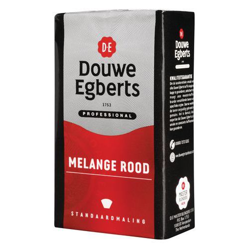 Roodmerk koffie Douwe Egberts - Standaard maling Roodmerk koffie Douwe Egberts - Standaard maling