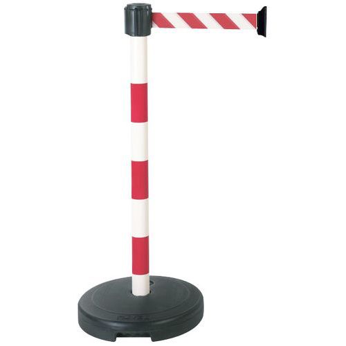 Paal met band op sokkel - Te verzwaren - Novap Paal met band op sokkel - Te verzwaren - Novap