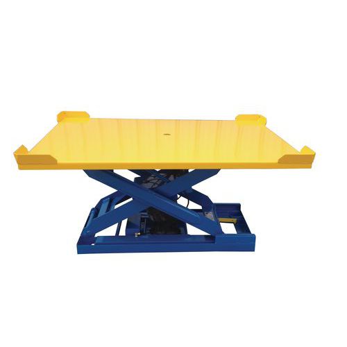 Rechthoekig, ergonomisch draaiplateau BPT024-47A Rechthoekig, ergonomisch draaiplateau BPT024-47A