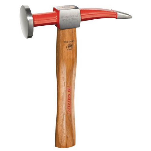 Hamer met gebogen hamerpen en ronde, bolvormige kop Hamer met gebogen hamerpen en ronde, bolvormige kop