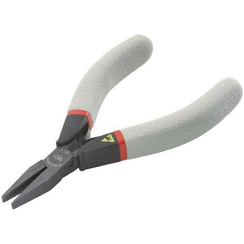 Kniptangen met korte platte bekken ESD Kniptangen met korte platte bekken ESD