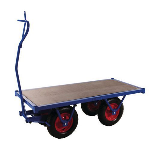Trekwagen voor zware lasten - draagvermogen 750 kg Trekwagen voor zware lasten - draagvermogen 750 kg