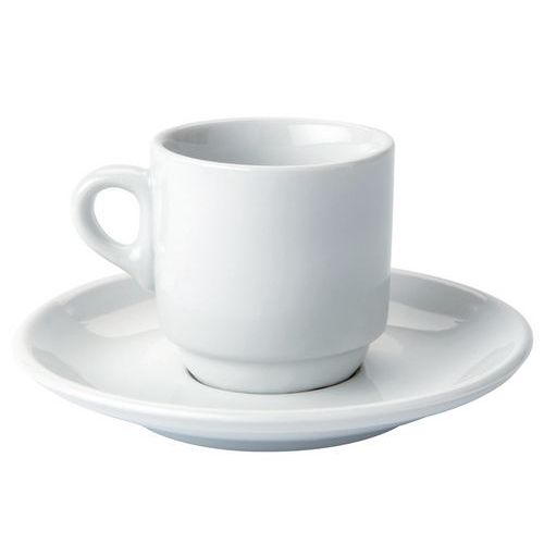 Espressokop met schotel Espressokop met schotel