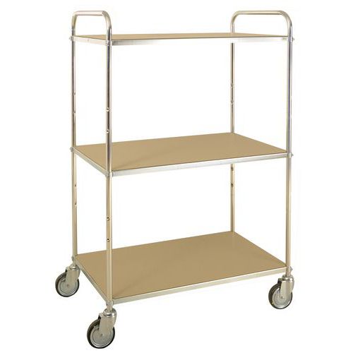 Plateauwagen ESD - 3 plateaus - Draagvermogen 250 kg Plateauwagen ESD - 3 plateaus - Draagvermogen 250 kg