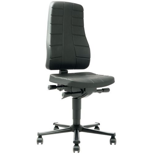 Ergonomische werkplaatsstoel All-in-One - Laag Ergonomische werkplaatsstoel All-in-One - Laag
