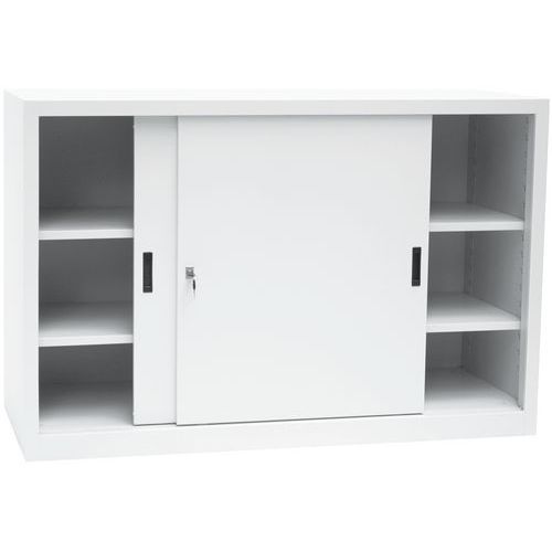 Armoires Basses A Portes Coulissantes Ch Largeur 150 Cm Manutan