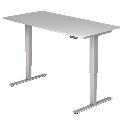 Bureau droit électrique ergonomique à mémoire Evol