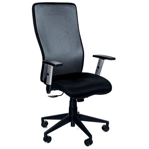 Ergonomische bureaustoel met hoge rugleuning Penelope - Stof - Manutan Expert Ergonomische bureaustoel met hoge rugleuning Penelope - Stof - Manutan Expert