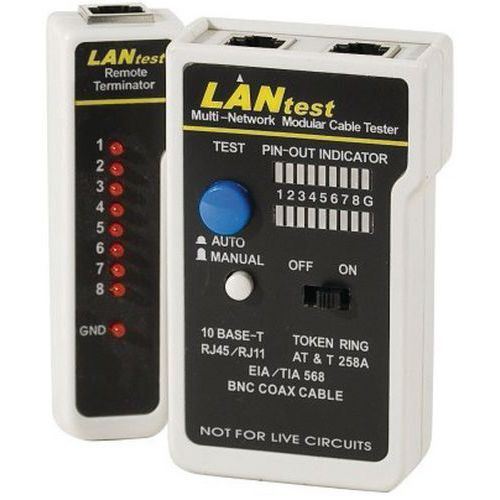 RJ45/RJ11 tester RJ45/RJ11 tester