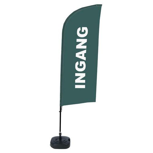 Beach Flag Alu Wind Complete Set Ingang Beach Flag Alu Wind Complete Set Ingang