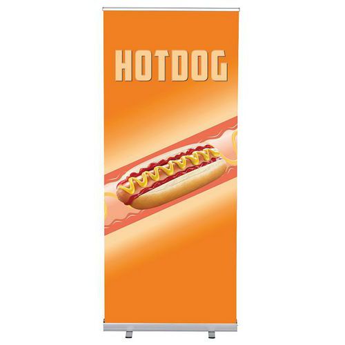 Roll-Banner Budget 85-200 Ensemble Complet Hot-dog Roll-Banner Budget 85-200 Ensemble Complet Hot-dog