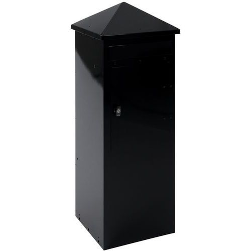 Staande vierkante brievenbus 39 ltr - Vepabins Staande vierkante brievenbus 39 ltr - Vepabins