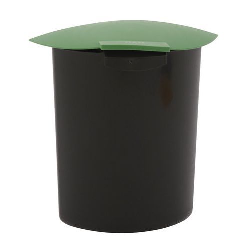 Compartiment van 6 liter met deksel voor kunststof mand van 30 liter Compartiment van 6 liter met deksel voor kunststof mand van 30 liter