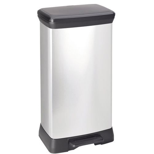 Poubelle à pédale Decobin - 50 L - Curver Poubelle à pédale Decobin - 50 L - Curver