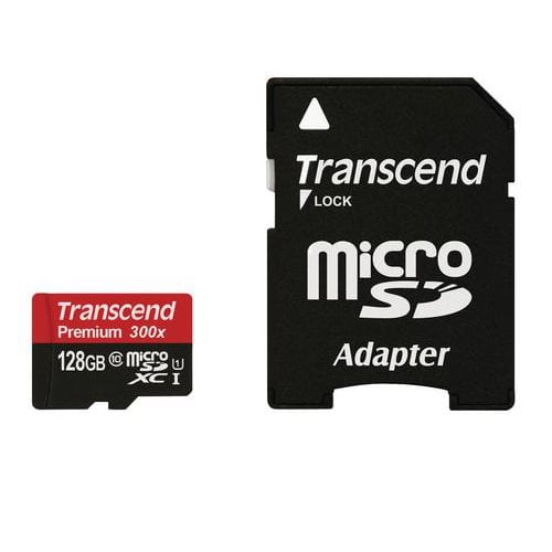 Uitstralen sokken Winkelcentrum Micro SDHC/SDXC-geheugenkaart Transcend Premium - Manutan.be