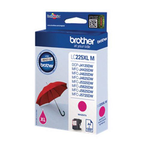 Brother Lc-225XLM inktcartridge 1 stuk(s) Origineel Magenta