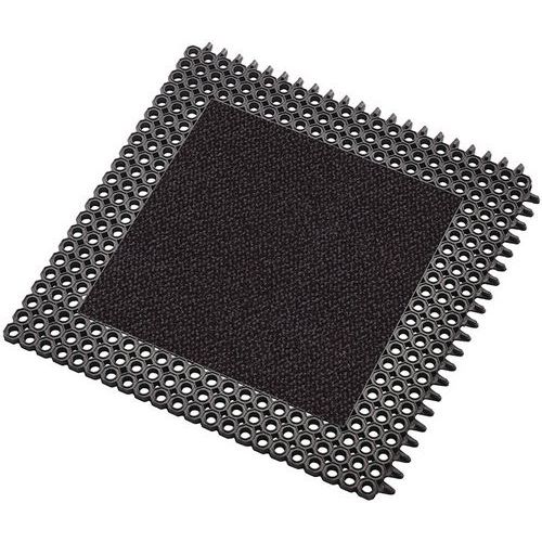 Dalle modulable 12 mm avec tapis absorbant - Notrax Dalle modulable 12 mm avec tapis absorbant - Notrax