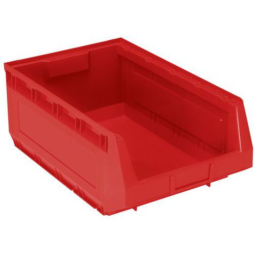 Lot de 12 bacs à bec Kangourou - Longueur 485 mm - 30 L - Manutan Expert