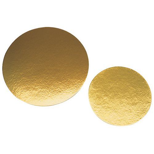 Taartkarton rond goud _Matfer