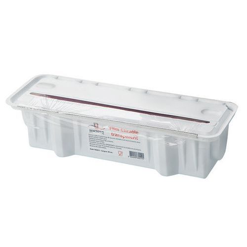 Stretchfolie rol voor voedingsmiddelen, pvc_Matfer Stretchfolie rol voor voedingsmiddelen, pvc_Matfer