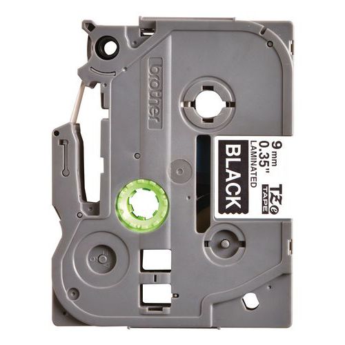 Labelcassettes voor labelprinters Brother - Breedte 9 mm
