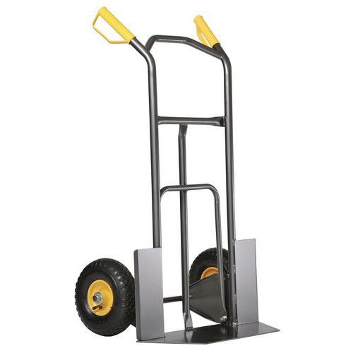 Ergonomische steekwagen met schokdempers - Draagvermogen 200 kg Ergonomische steekwagen met schokdempers - Draagvermogen 200 kg