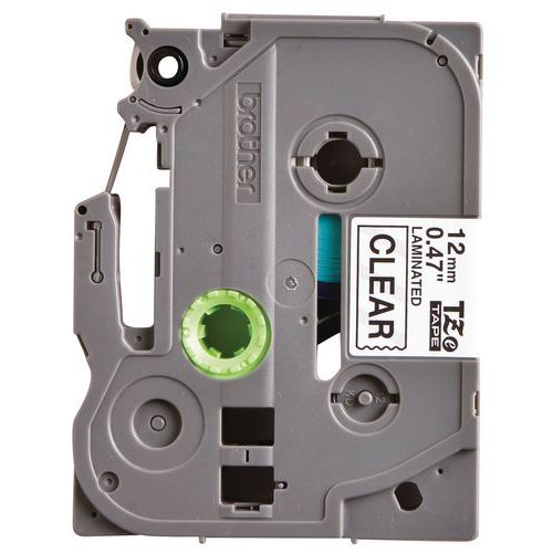 Cassette de ruban pour étiqueteuse Brother - Largeur 12 mm