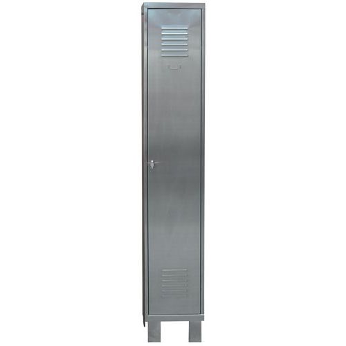 Vestiaire inox 1 à 3 colonnes - Industrie propre - Sur pieds Vestiaire inox 1 à 3 colonnes - Industrie propre - Sur pieds