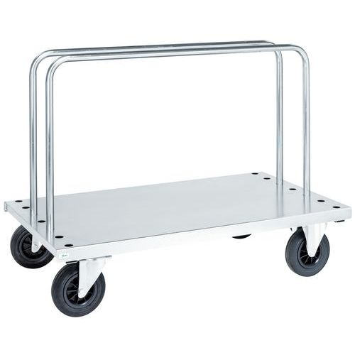 Chariot porte-panneaux avec arceaux KM439_Kongamek