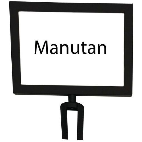 Panneau porte-affiche pour poteaux  - Manutan Expert