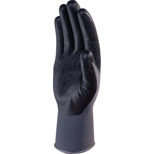 Gant tricot polyester/nitrile VE722NO Gant tricot polyester/nitrile VE722NO