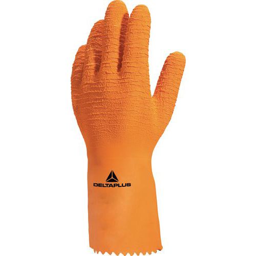 Handschoen latex Op Interlock katoen Drager 30 Cm VE990 Handschoen latex Op Interlock katoen Drager 30 Cm VE990