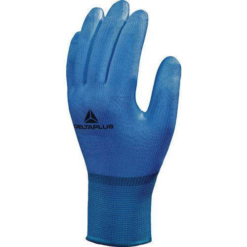Gant tricot polyamide paume enduite polyuréthane VECUT10BL Gant tricot polyamide paume enduite polyuréthane VECUT10BL