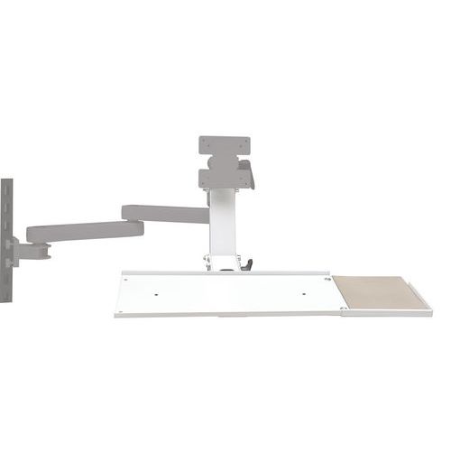 Support clavier et souris pour bras articulé Support clavier et souris pour bras articulé