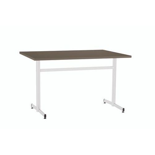Table Cafétéria - 120 x 80 cm - Rectangle