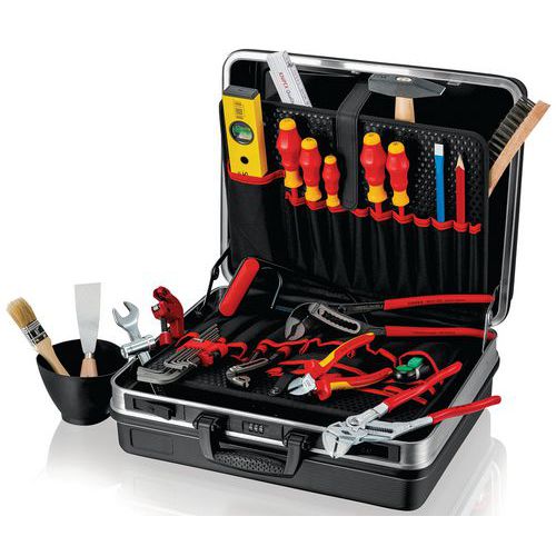 Mallette à outils pour apprentis “Basic” Plomberie 31 pièces - KNIPEX Mallette à outils pour apprentis “Basic” Plomberie 31 pièces - KNIPEX
