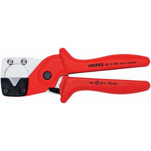 Buizensnijder voor meerlaagse en pneumatische slangen 185 mm - Knipex Buizensnijder voor meerlaagse en pneumatische slangen 185 mm - Knipex
