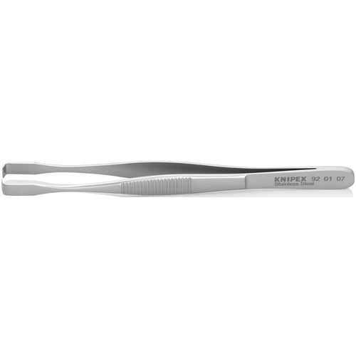 Pince brucelle acier inoxydable 143mm pointes à 90° - KNIPEX Pince brucelle acier inoxydable 143mm pointes à 90° - KNIPEX