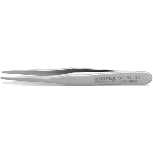 Pince brucelle acier inoxydable 70mm lisse - KNIPEX Pince brucelle acier inoxydable 70mm lisse - KNIPEX